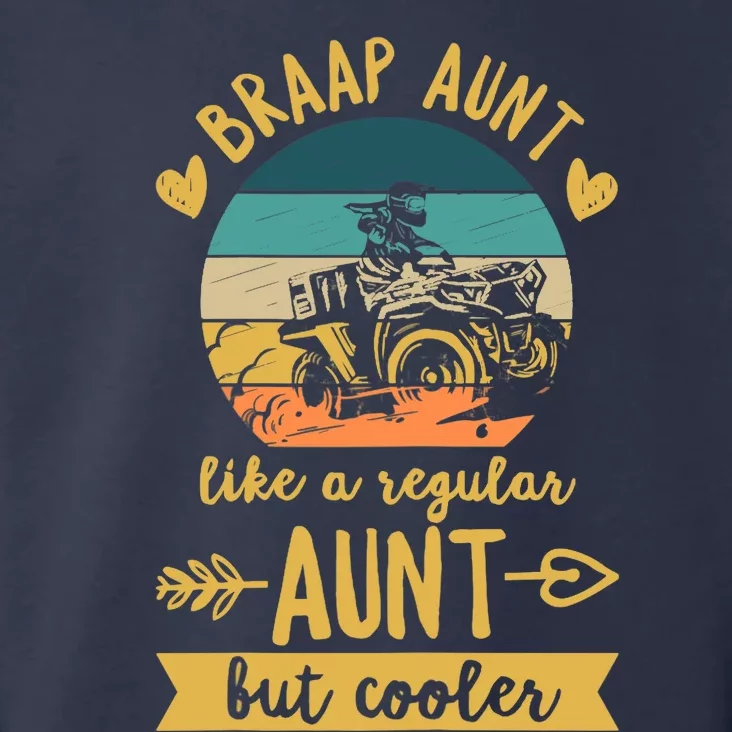 Wo ATV Design For A ATV Aunt Toddler Hoodie