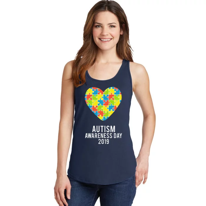 World Autism Day For World Autism Awareness Day Ladies Essential Tank