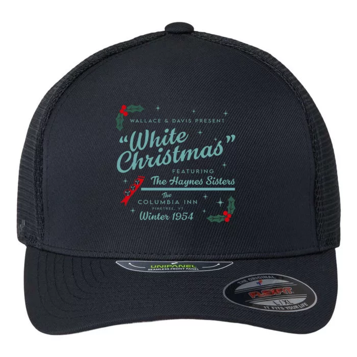 Wallace And Davis Present White Christmas Featuring Christmas Flexfit Unipanel Trucker Cap