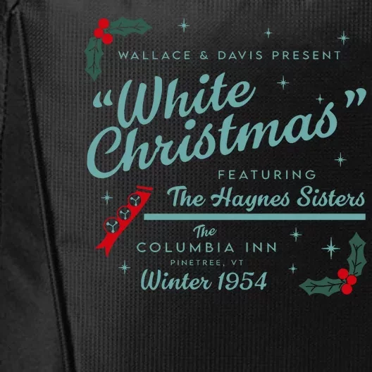 Wallace And Davis Present White Christmas Featuring Christmas City Backpack