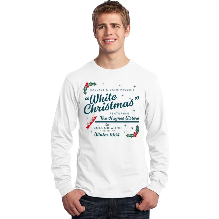 Wallace And Davis Present White Christmas Featuring Christmas Long Sleeve Shirt