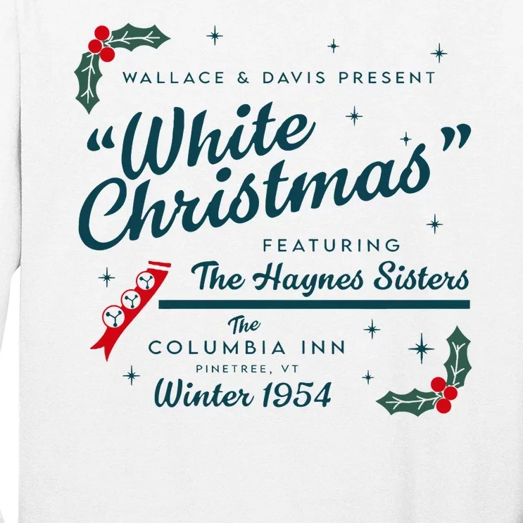 Wallace And Davis Present White Christmas Featuring Christmas Long Sleeve Shirt