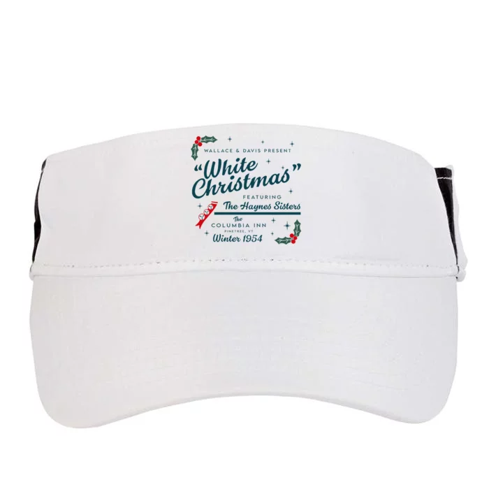 Wallace And Davis Present White Christmas Featuring Christmas Adult Drive Performance Visor