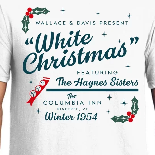 Wallace And Davis Present White Christmas Featuring Christmas Pajama Set