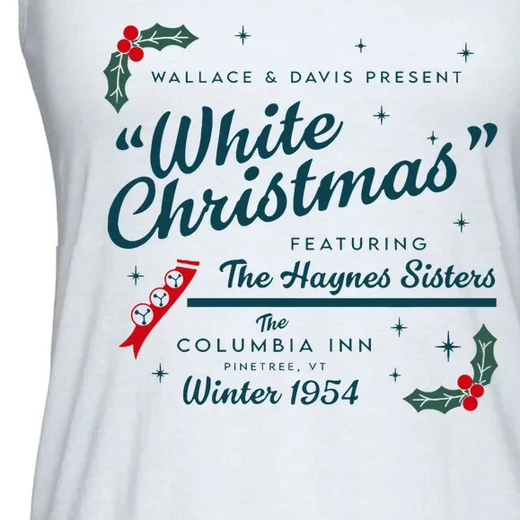 Wallace And Davis Present White Christmas Featuring Christmas Ladies Essential Flowy Tank