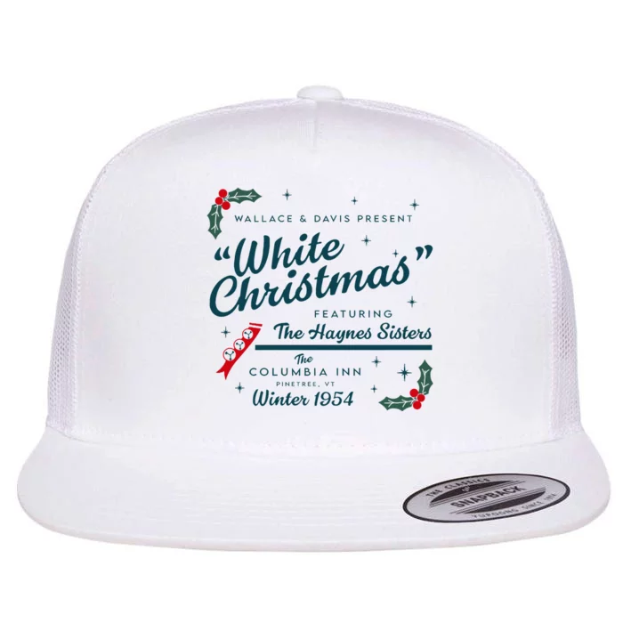 Wallace And Davis Present White Christmas Featuring Christmas Flat Bill Trucker Hat