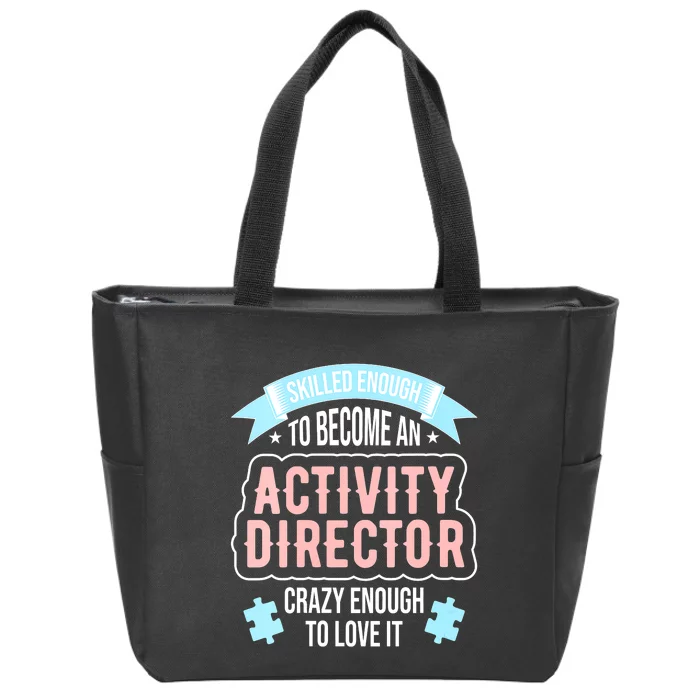 Wo Activity Director Zip Tote Bag