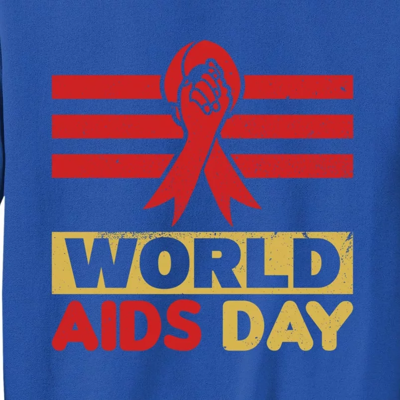 World Aids Day Support Awareness Fight Together Gift Sweatshirt