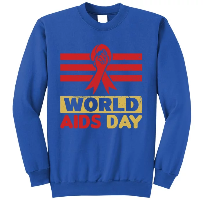 World Aids Day Support Awareness Fight Together Gift Sweatshirt