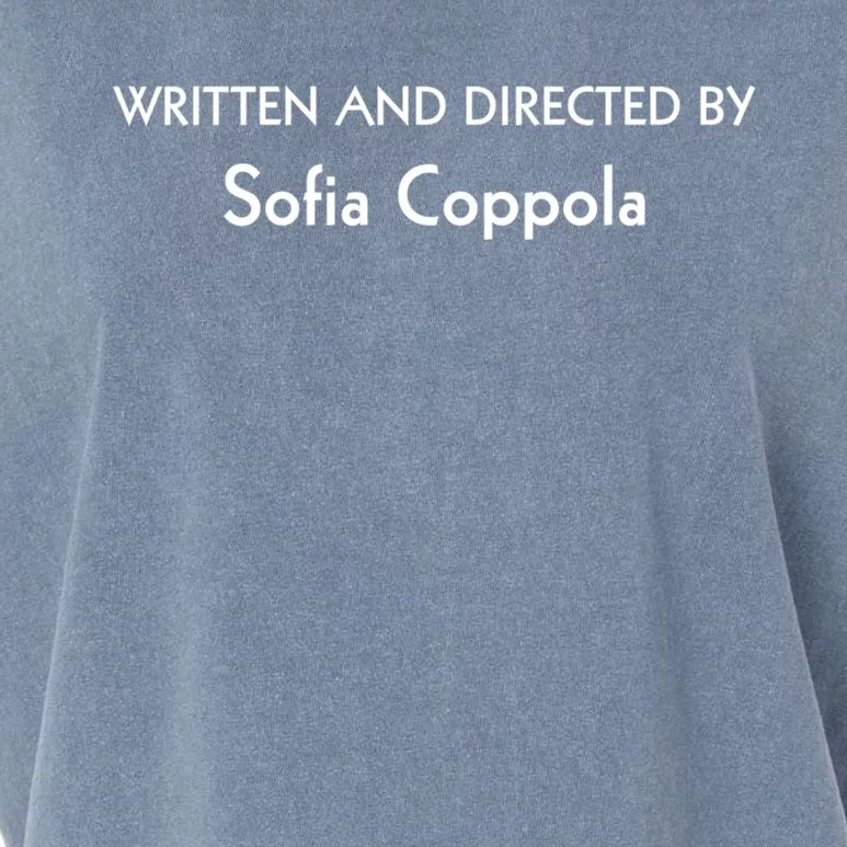 Written And Directed By Sofia Coppola Garment-Dyed Women's Muscle Tee