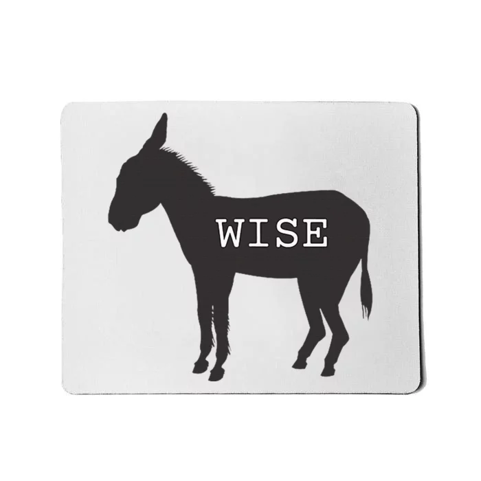 Wise Ass Donkey Funny Mousepad