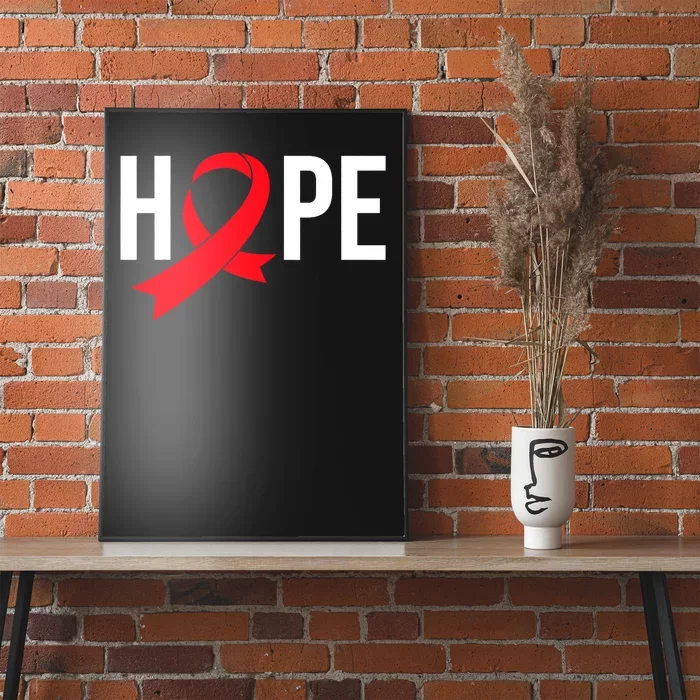 World Aids Day Costume Aids Hope Hivaids Awareness Poster