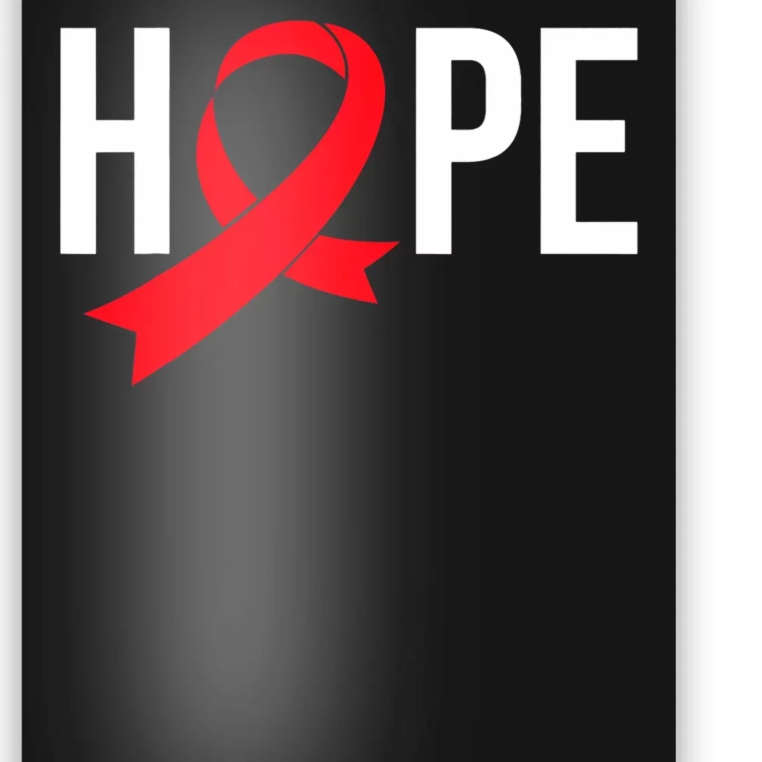 World Aids Day Costume Aids Hope Hivaids Awareness Poster