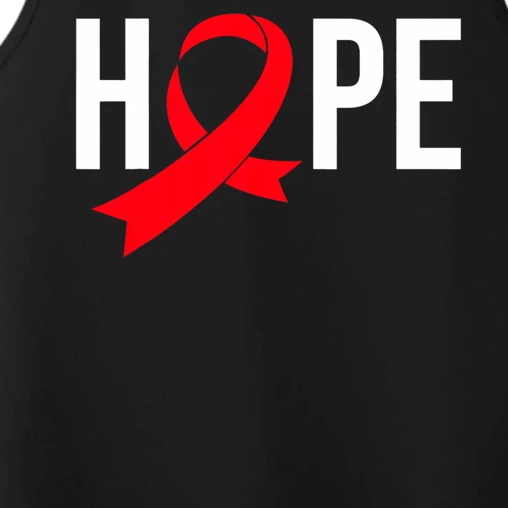 World Aids Day Costume Aids Hope Hivaids Awareness Performance Tank