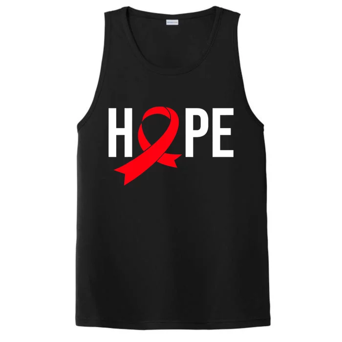 World Aids Day Costume Aids Hope Hivaids Awareness Performance Tank