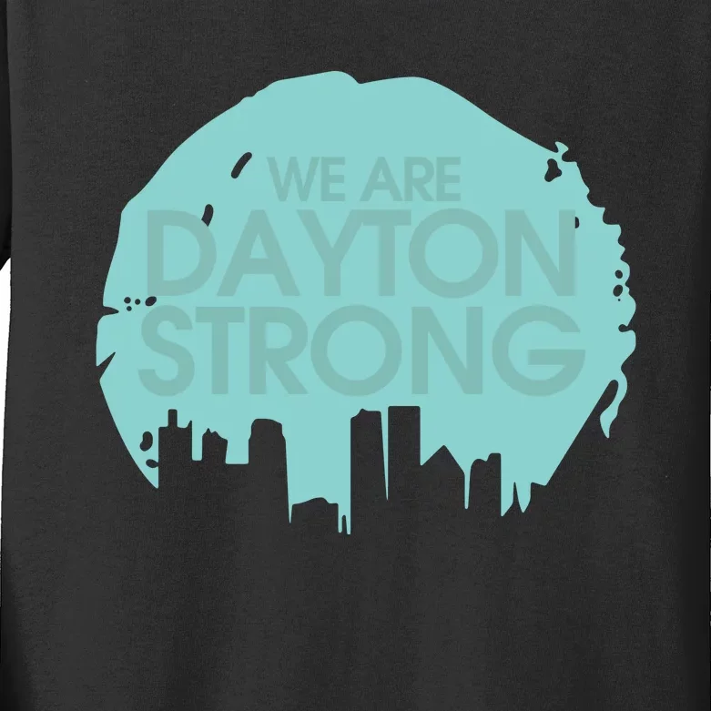 We Are Dayton Strong Kids Long Sleeve Shirt