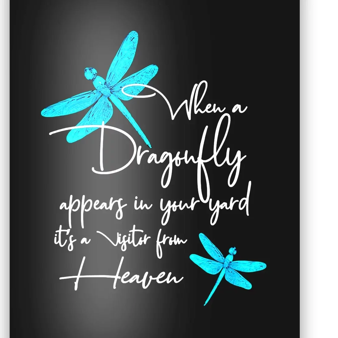 When A Dragonfly Appears Visitor From Heaven Poster