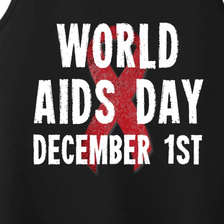 World Aids Day December 1st 2019 Gift Performance Tank