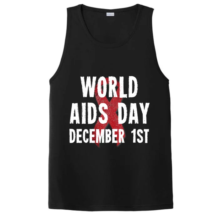 World Aids Day December 1st 2019 Gift Performance Tank