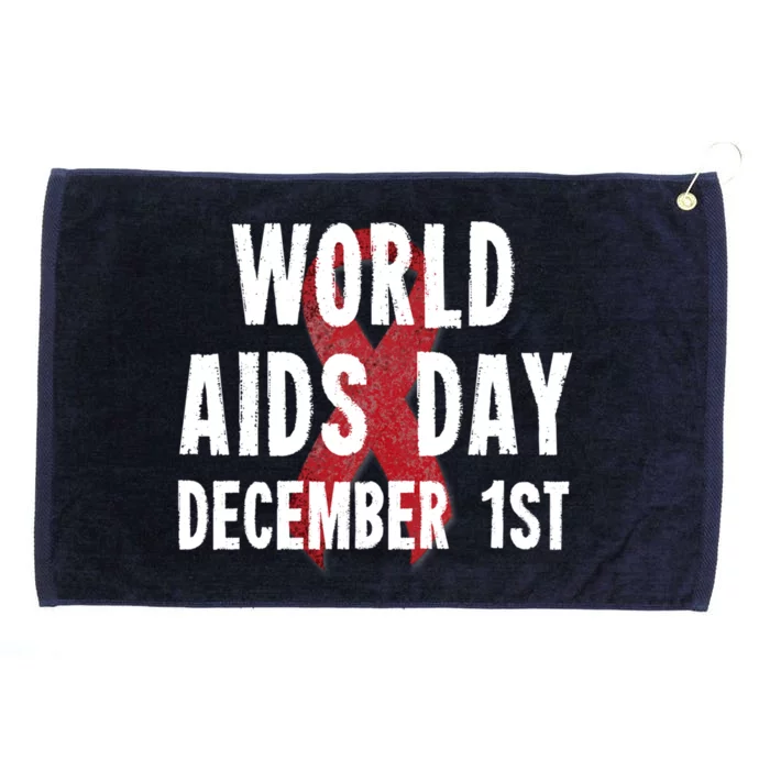 World Aids Day December 1st 2019 Gift Grommeted Golf Towel