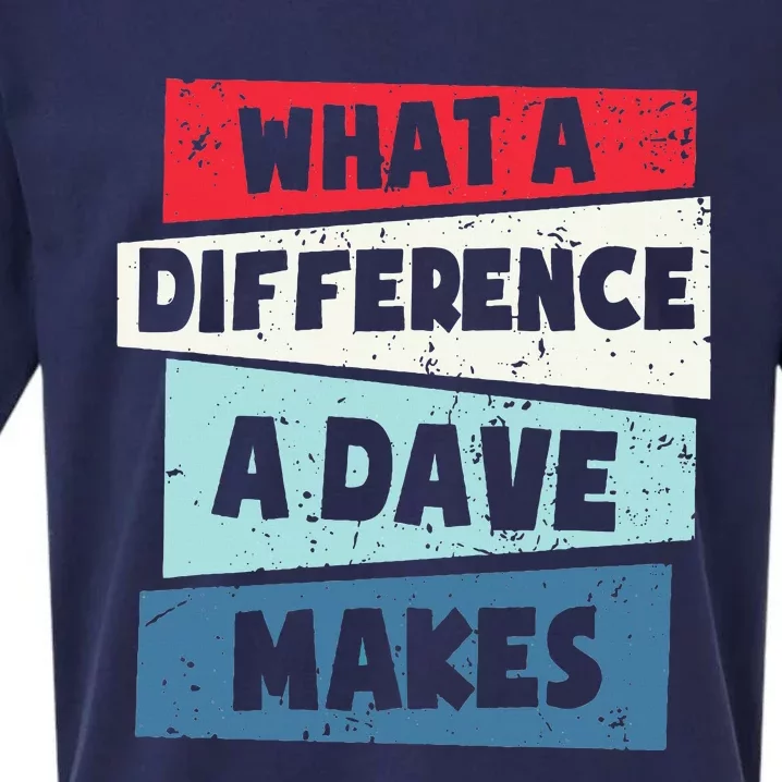 What A Difference A Dave Makes Sueded Cloud Jersey T-Shirt