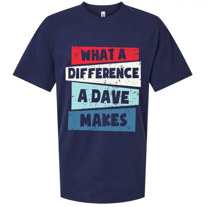 What A Difference A Dave Makes Sueded Cloud Jersey T-Shirt