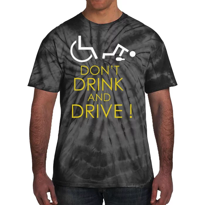 Wheelchair Accessories For A Humorous Wheelchair Tie-Dye T-Shirt