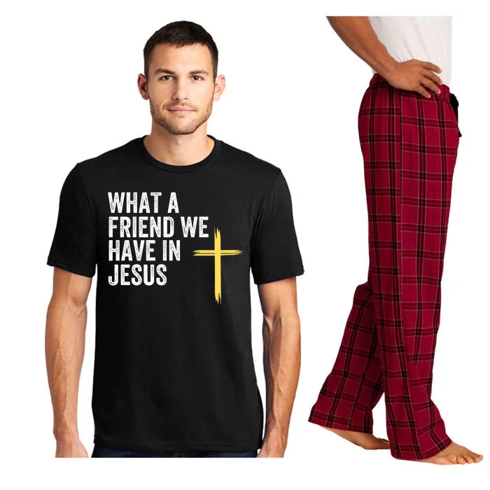 What A Friend We Have In Jesus Christian Faith Devotion Jesus Loves You Pajama Set