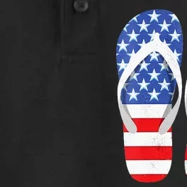 Womens American Flag Flip Flops Comfortable Slippers Flip Flops Dry Zone Grid Performance Polo