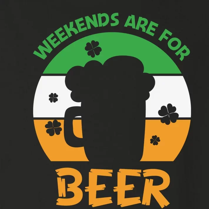 Weekends Are For Beer Funny Drinking Toddler Long Sleeve Shirt