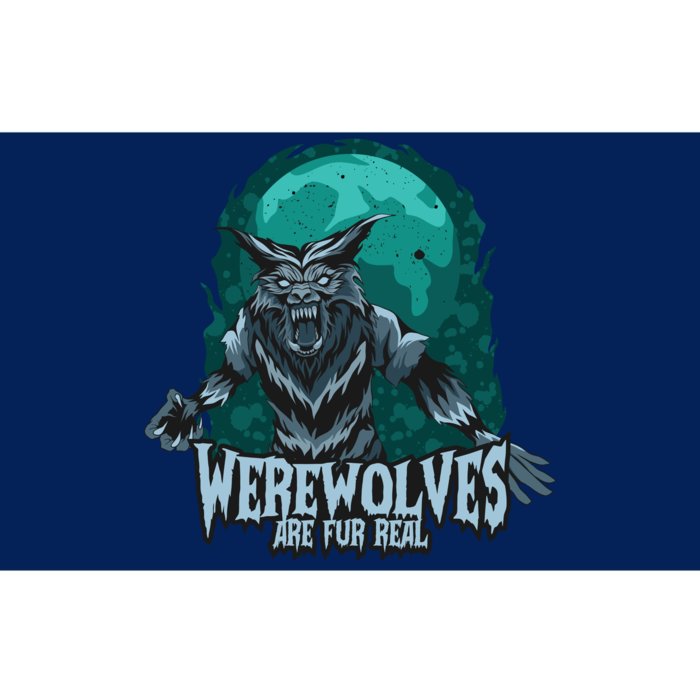 Werewolves Are Fur Real Bumper Sticker