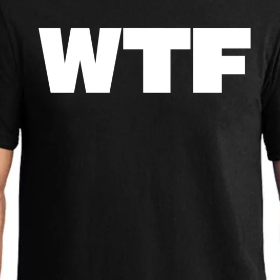 Wtf Acronym Funny Gift Pajama Set