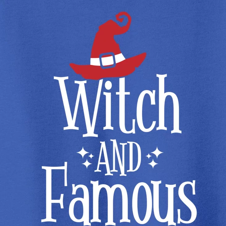 Witch And Famous Witchy Attire Halloween Costume Cute Gift Toddler T-Shirt