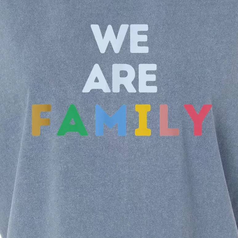 We Are Family Garment-Dyed Women's Muscle Tee