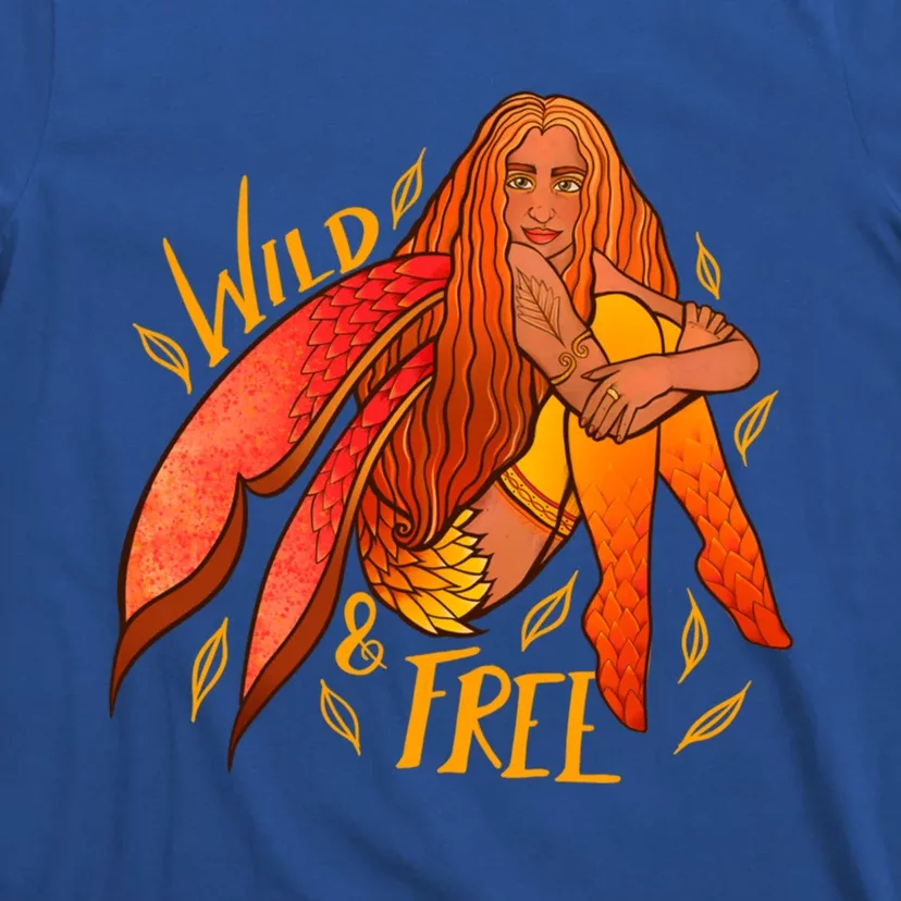 Wild And Free Autumn Fairy Druid Gift T-Shirt