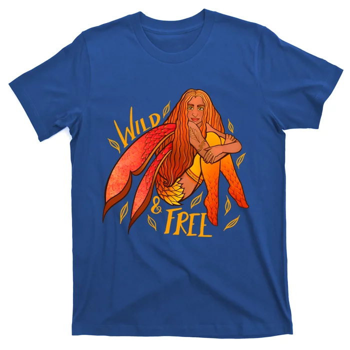 Wild And Free Autumn Fairy Druid Gift T-Shirt