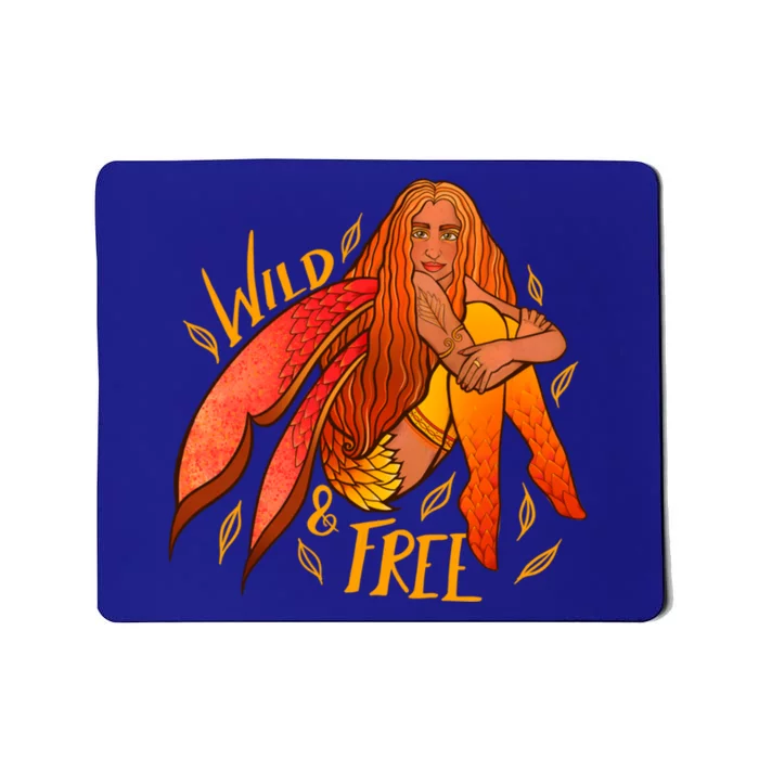 Wild And Free Autumn Fairy Druid Gift Mousepad