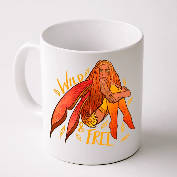 Wild And Free Autumn Fairy Druid Gift Front & Back Coffee Mug