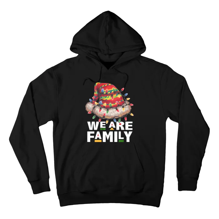 We Are Family African Dope Black Christmas Matching Family Hoodie