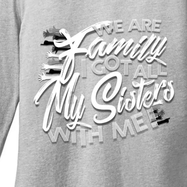 We Are Family I Got All My Sisters With Me Womens CVC Long Sleeve Shirt