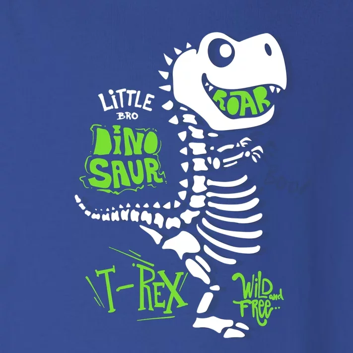 Wild And Free TRex Dinosaur Skeleton Funny Dinosaurs Cool Gift Toddler Long Sleeve Shirt