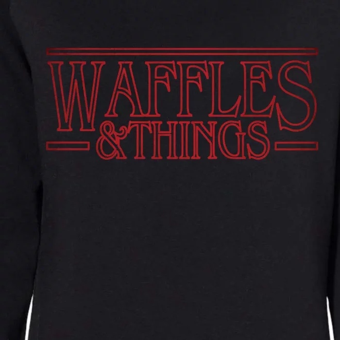 Waffles & Things Womens California Wash Sweatshirt