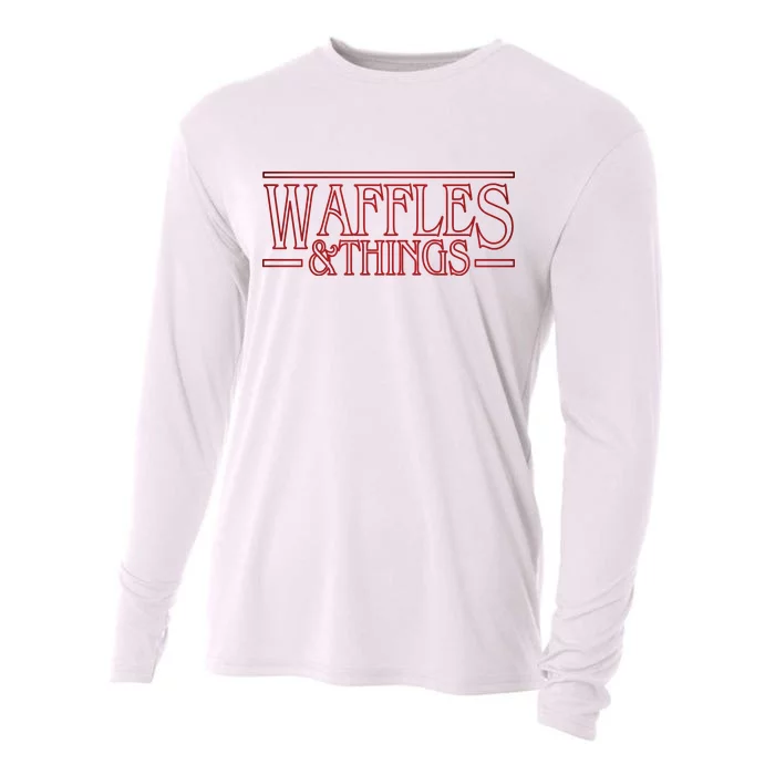 Waffles & Things Cooling Performance Long Sleeve Crew