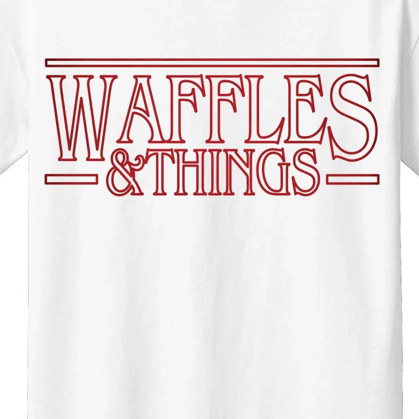 Waffles & Things Kids T-Shirt