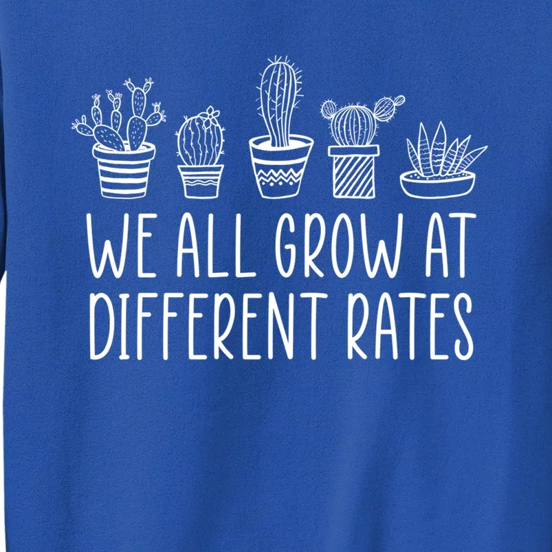 We All Grow At Different Rates Special Education Teacher Gift Sweatshirt