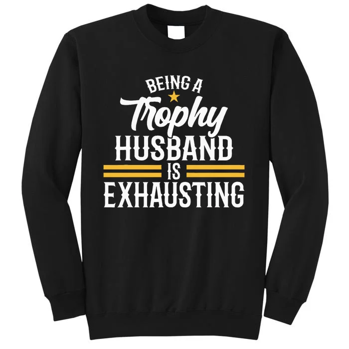 Wedding Anniversary Graphic For Husband Tall Sweatshirt