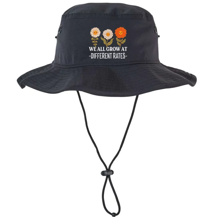 We All Grow At Different Rates Back To School Legacy Cool Fit Booney Bucket Hat