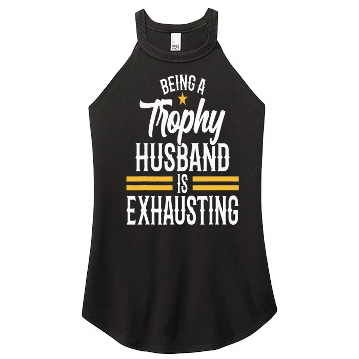 Wedding Anniversary Graphic for Husband Women’s Perfect Tri Rocker Tank