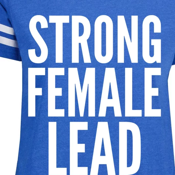 Wo Actress Gift Funny Gift Strong Female Lead Great Gift Enza Ladies Jersey Football T-Shirt