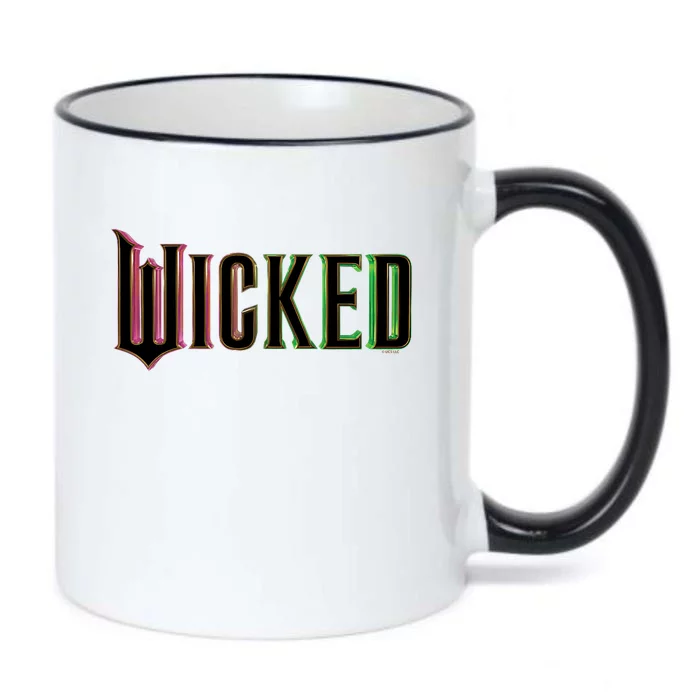 Wicked And Green Logo Black Color Changing Mug